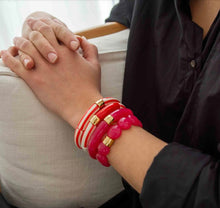 Charger l'image dans la galerie, Bracelet Pipoca Brasil Riviera Magenta Multi