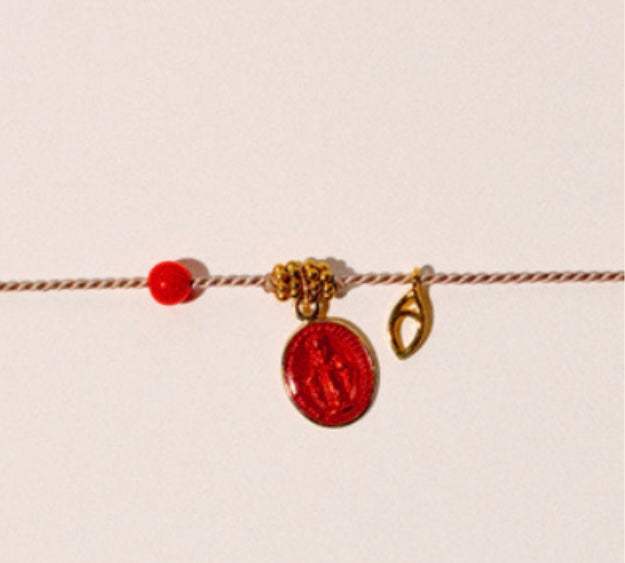 Bracelet L'Immaculée rouge