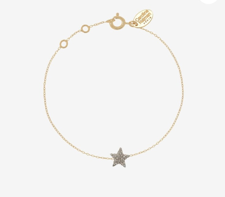 Bracelet Kuchi Star golden