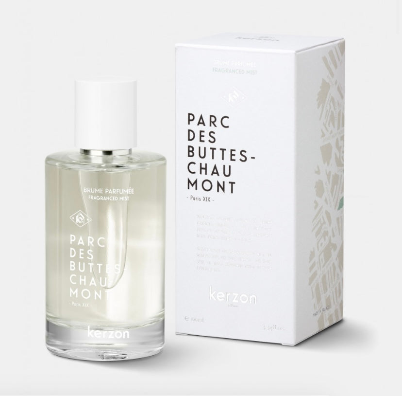 Brume parfumée Parc des Buttes Chaumont