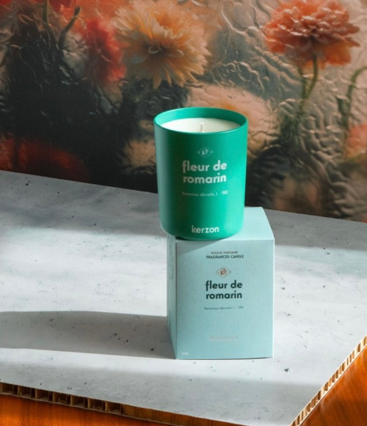Bougie parfumée Fleur de romarin