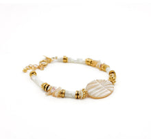 Charger l&#39;image dans la galerie, Bracelet heishi scarabée Eve
