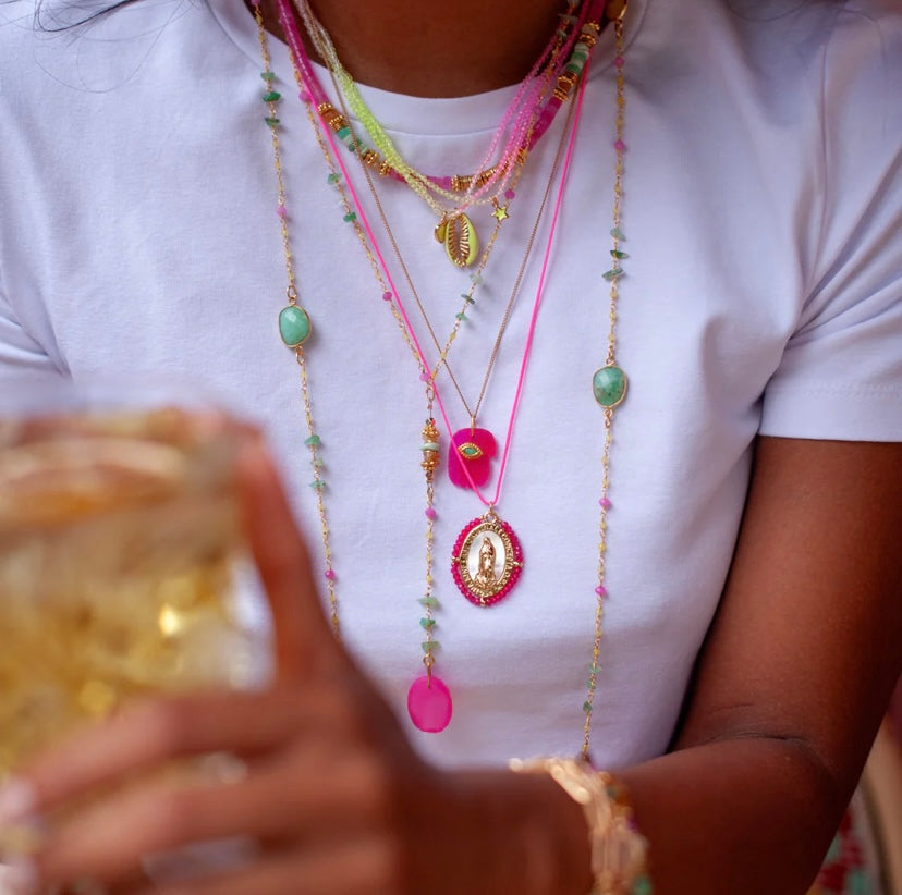 Collier heishi Frida