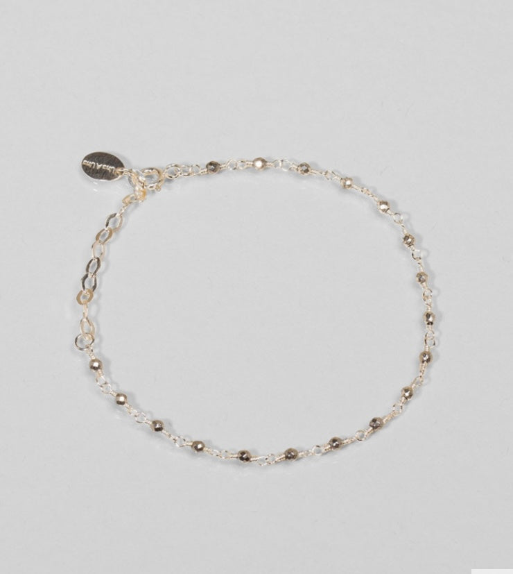 Bracelet Inde Argent pyrite
