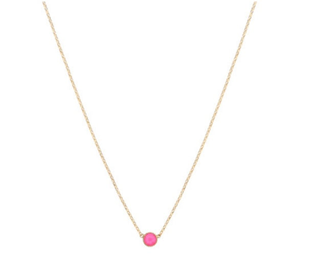 Collier Cancun electric pink