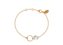 Charger l&#39;image dans la galerie, Bracelet Fidji argent quartz rose
