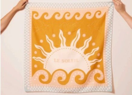 Foulard Solarium ocre