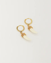 Charger l&#39;image dans la galerie, Boucles d&#39;oreilles Tribu ivoire
