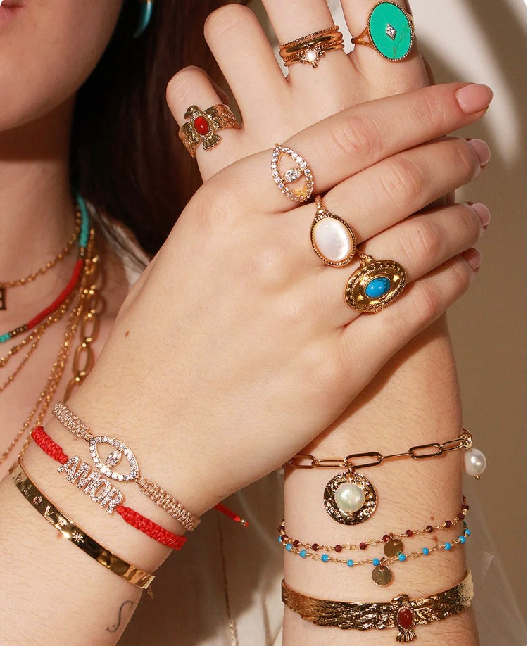 Bracelet Amor rouge