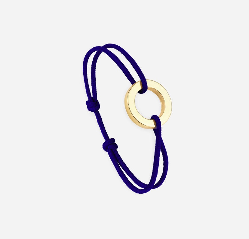 Bracelet cercle plat Courbure