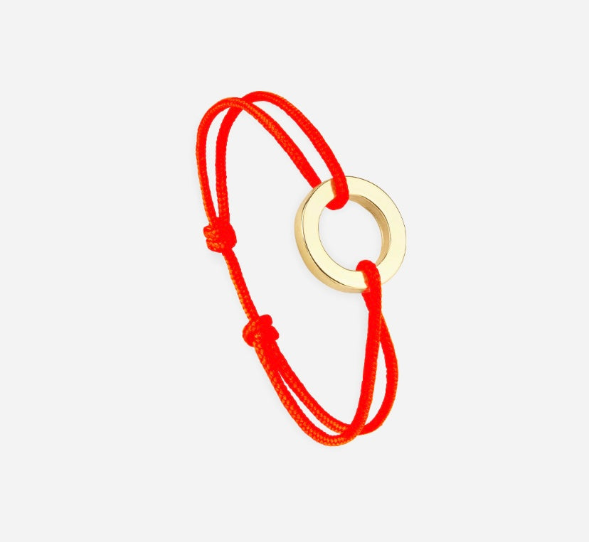 Bracelet cercle plat Fréquence