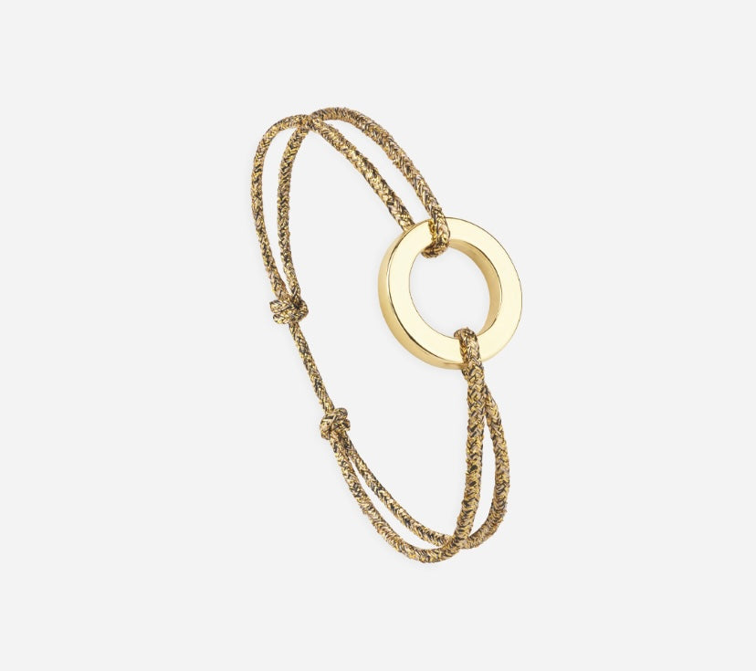 Bracelet cercle plat Fusion