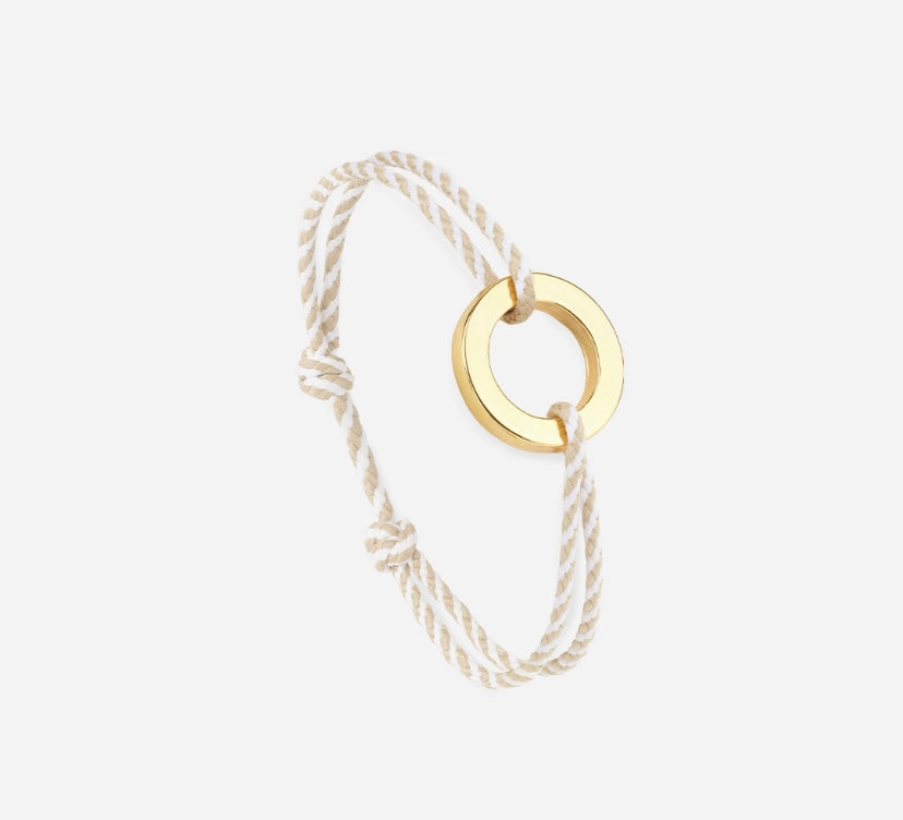 Bracelet cercle plat Marche