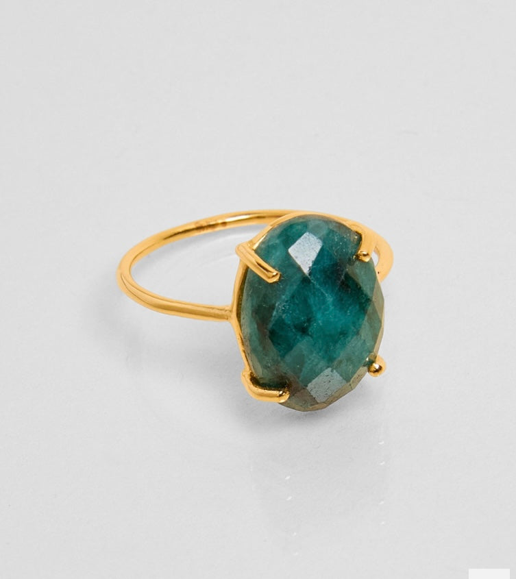 Bague Paradis émeraude