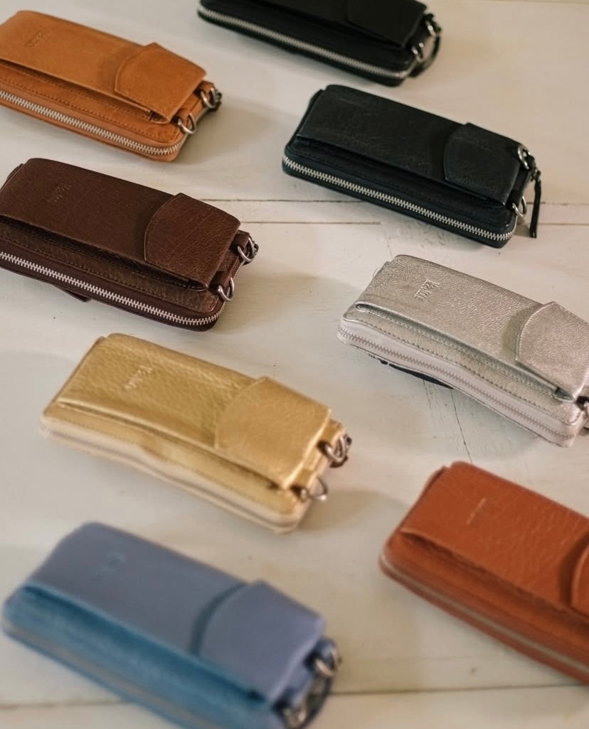 Pochette téléphone Ange brun