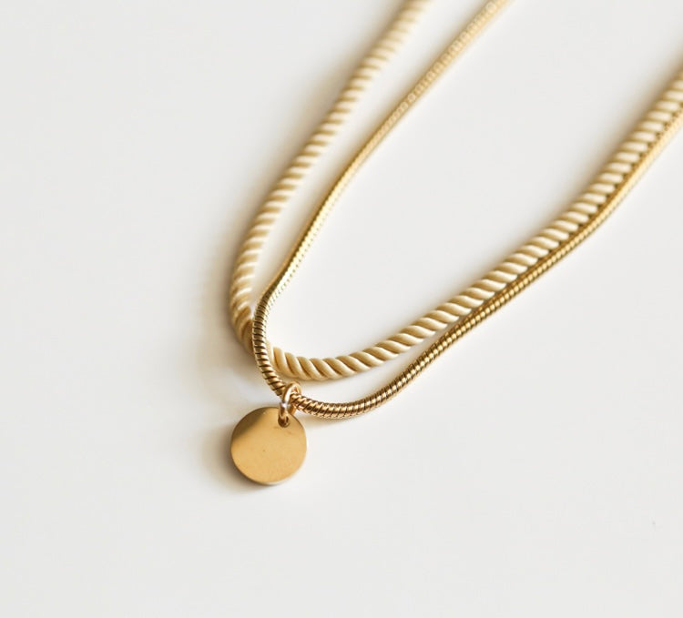 Bracelet/collier sable