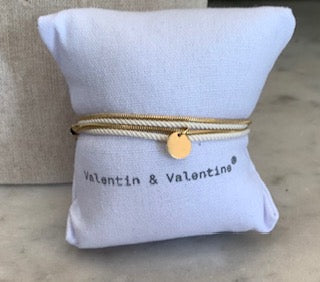 Bracelet/collier blanc