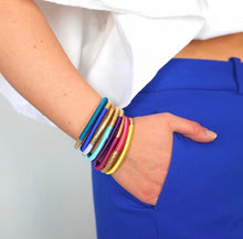 Charger l&#39;image dans la galerie, Jonc marocain Dahabi bleu majorelle
