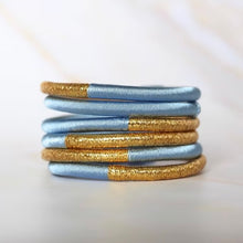 Charger l&#39;image dans la galerie, Jonc marocain Dahabi bleu pastel
