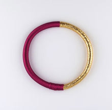 Charger l&#39;image dans la galerie, Jonc marocain Dahabi rose fuschia
