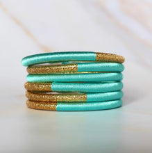 Charger l&#39;image dans la galerie, Jonc marocain Dahabi vert menthe
