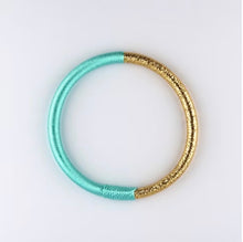 Charger l&#39;image dans la galerie, Jonc marocain Dahabi vert menthe
