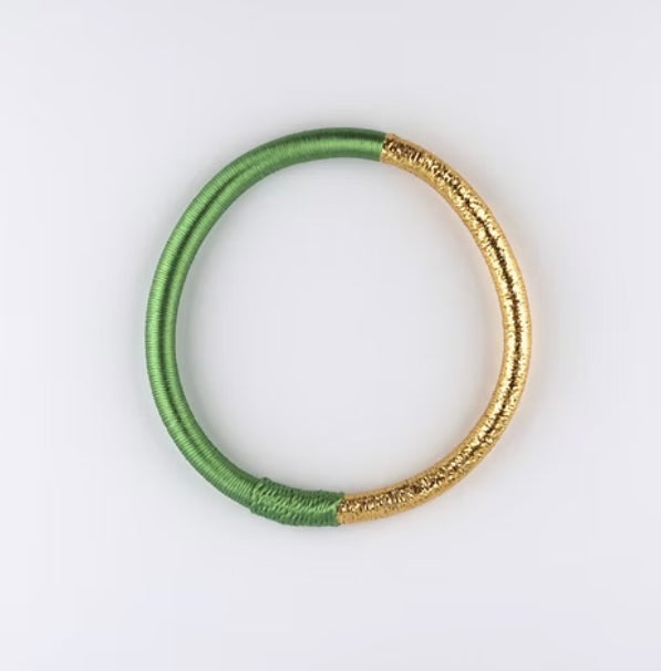 Jonc marocain Dahabi vert pale