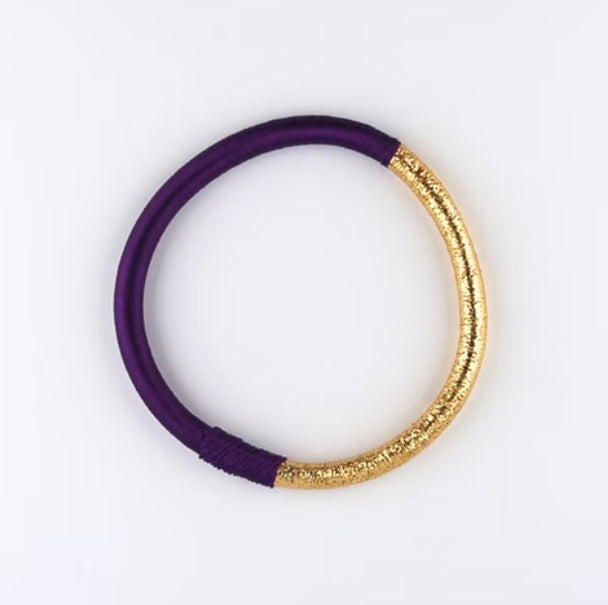 Jonc marocain Dahabi violet néon