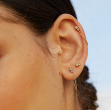 Charger l&#39;image dans la galerie, Boucles d&#39;oreilles puces Amants
