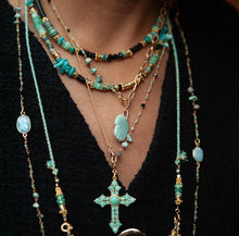 Charger l&#39;image dans la galerie, Collier long croix Alba
