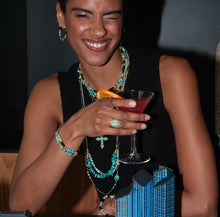 Charger l&#39;image dans la galerie, Sautoir multipierres Alba
