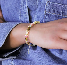 Charger l&#39;image dans la galerie, Bracelet heishi oeil de tigre Halima
