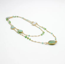 Charger l&#39;image dans la galerie, Sautoir multipierres Eve
