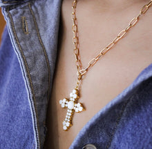 Charger l&#39;image dans la galerie, Collier croix Eve
