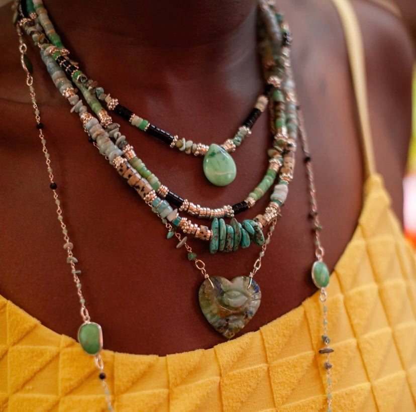 Collier heishi Louise