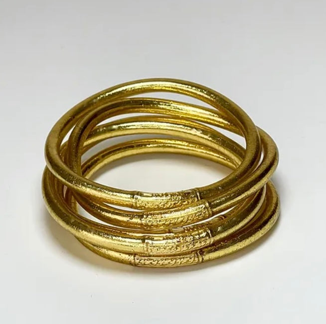 Bracelet bouddhiste light gold