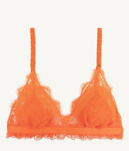 Charger l&#39;image dans la galerie, Bralette Love Lacy orange vif
