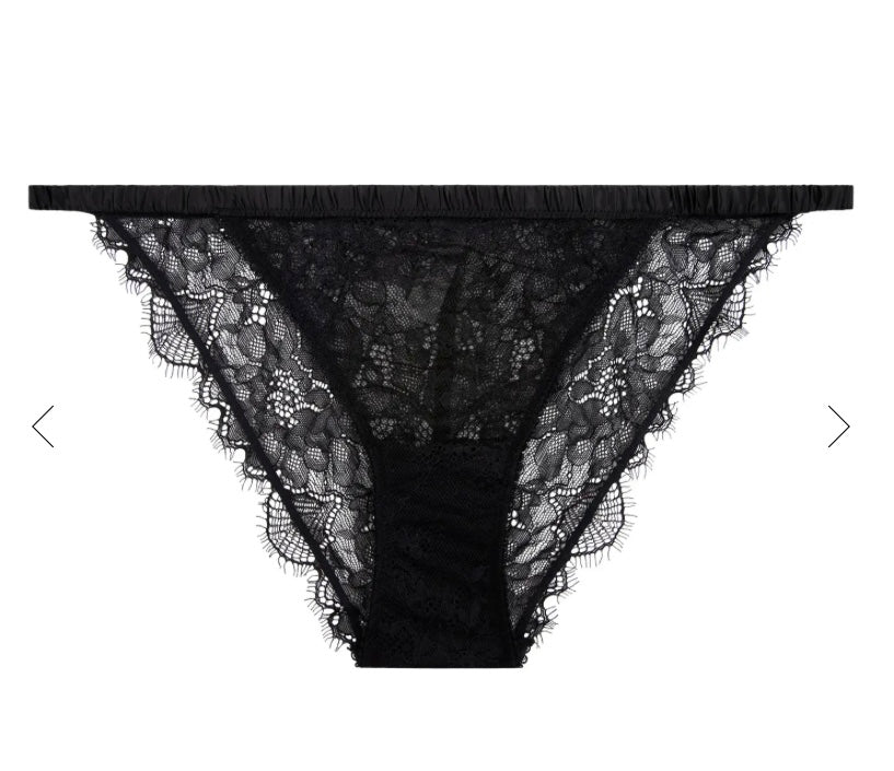 Culotte Wild Rose noire