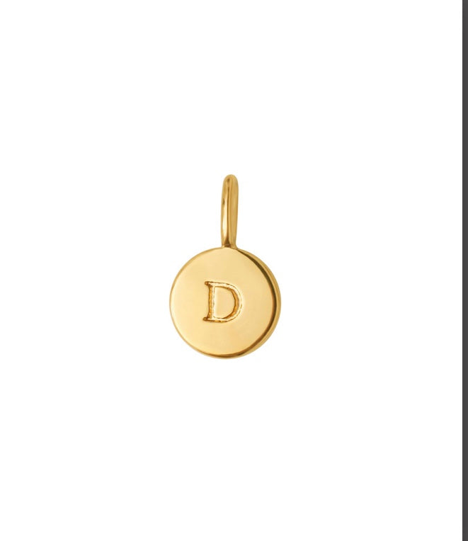 Médaille Lettre D Initiales