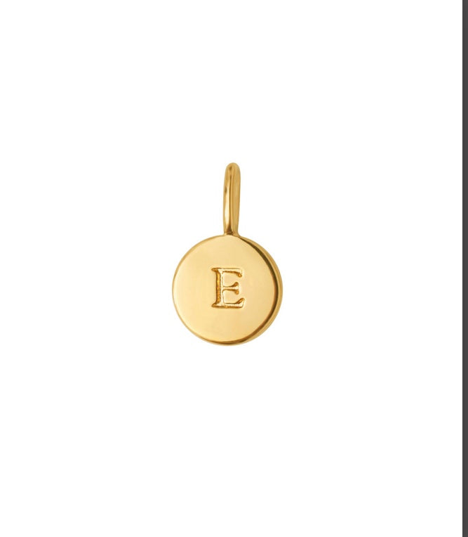 Médaille Lettre E Initiales