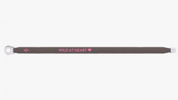 Bracelet en satin « Wild at heart »